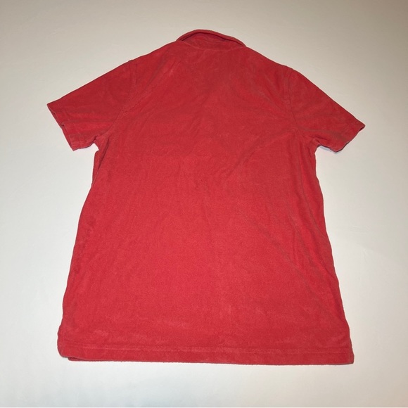 Size Medium Brooks Brothers Men's Terry Polo Shirt - Picture 4 of 6